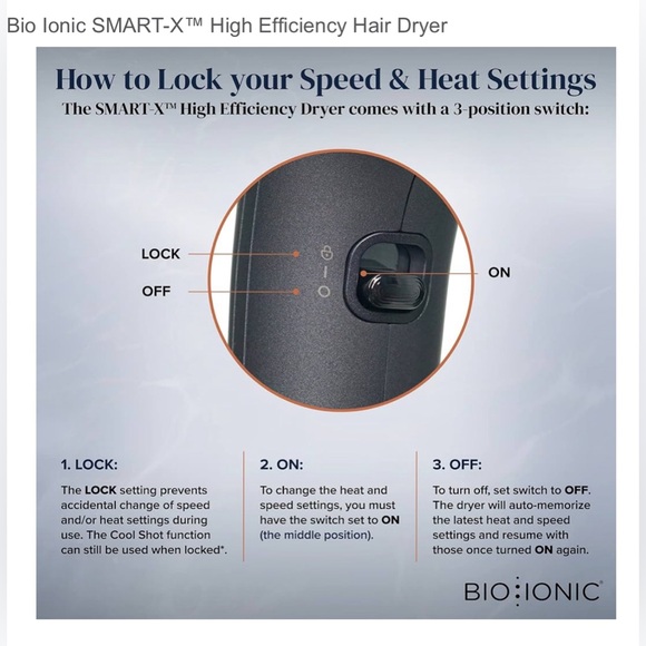 Bio Ionic SMART-X™ High Efficiency Hair Dryer - Picture 10 of 16